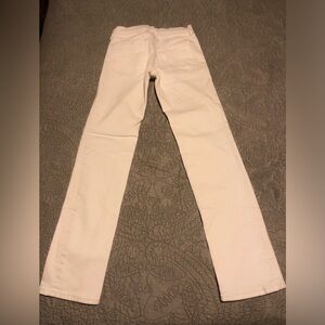 GAP Women's Straight Leg White Jeans